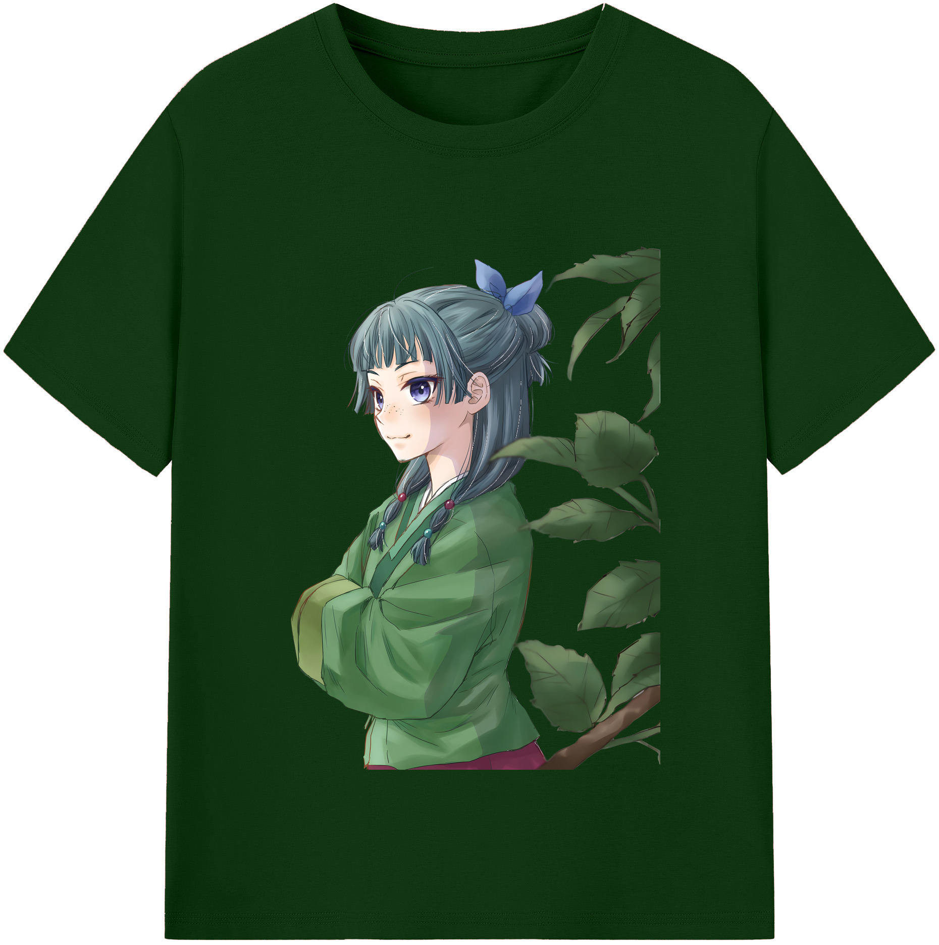 （画像用） 薬屋のひとりごと The Apothecary Diaries 綿100％半袖Tシャツ（フロントプリント）